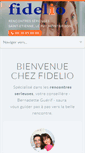Mobile Screenshot of fidelio-saint-etienne.fr